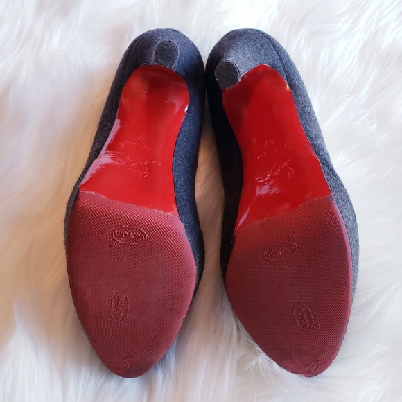 💯 Christian Louboutin Bianca 140 - Wool - Picture 6 of 11